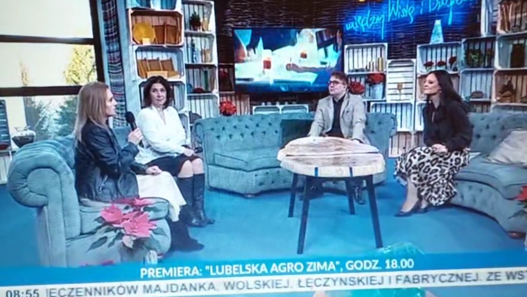 „Poranek między Wisłą a Bugiem” w TVP 3 Lublin